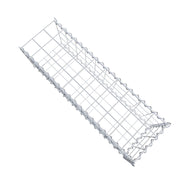 Anbaugabione Typ 2 100 cm x 30 cm x 30 cm (L x H x T), Maschenweite 10 cm x 10 cm, Spirale