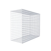 Anbaugabione Typ 2 100 cm x 80 cm x 40 cm (L x H x T), Maschenweite 5 cm x 5 cm, Spirale