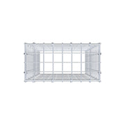 Anbaugabione Typ 3 80 cm x 40 cm x 20 cm (L x H x T), Maschenweite 5 cm x 5 cm, C-Ring