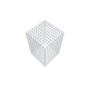 Anbaugabione Typ 3 80 cm x 50 cm x 50 cm (L x H x T), Maschenweite 5 cm x 5 cm, C-Ring