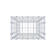 Gabione 100 cm x 30 cm x 20 cm (L x H x T), Maschenweite 5 cm x 10 cm, C-Ring