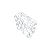 Anbaugabione Typ 3 100 cm x 90 cm x 40 cm (L x H x T), Maschenweite 10 cm x 10 cm, C-Ring