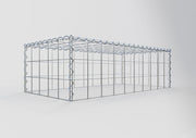 Anbaugabione Typ 3 100 cm x 30 cm x 50 cm (L x H x T), Maschenweite 10 cm x 10 cm, Spirale