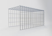 Anbaugabione Typ 4 80 cm x 40 cm x 40 cm (L x H x T), Maschenweite 5 cm x 10 cm, Spirale