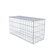Anbaugabione Typ 2 80 cm x 40 cm x 30 cm (L x H x T), Maschenweite 5 cm x 10 cm, Spirale