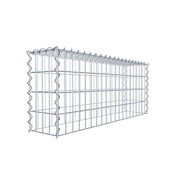 Anbaugabione Typ 3 100 cm x 40 cm x 20 cm (L x H x T), Maschenweite 5 cm x 10 cm, Spirale