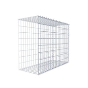 Anbaugabione Typ 2 100 cm x 80 cm x 40 cm (L x H x T), Maschenweite 5 cm x 10 cm, Spirale