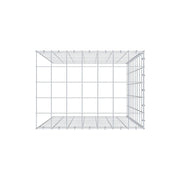 Anbaugabione Typ 4 100 cm x 70 cm x 50 cm (L x H x T), Maschenweite 10 cm x 10 cm, C-Ring