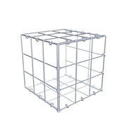 Anbaugabione Typ 2 30 cm x 30 cm x 30 cm (L x H x T), Maschenweite 10 cm x 10 cm, C-Ring