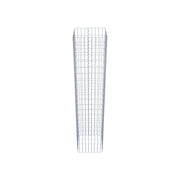 Gabionensäule eckig 42 cm x 42 cm, 200 cm Höhe, MW 5 cm x 10 cm