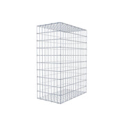 Gabione 100 cm x 70 cm x 40 cm (L x H x T), Maschenweite 5 cm x 10 cm, C-Ring
