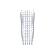 Gabionensäule eckig 27 cm x 27 cm, 80 cm Höhe, MW 5 cm x 5 cm