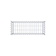 Gabione 80 cm x 40 cm x 30 cm (L x H x T), Maschenweite 5 cm x 10 cm, Spirale
