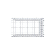 Anbaugabione Typ 4 100 cm x 70 cm x 40 cm (L x H x T), Maschenweite 5 cm x 10 cm, C-Ring