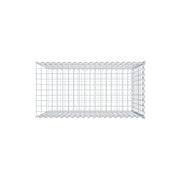 Anbaugabione Typ 2 100 cm x 90 cm x 50 cm (L x H x T), Maschenweite 5 cm x 10 cm, Spirale