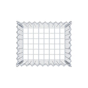 Anbaugabione Typ 3 50 cm x 40 cm x 40 cm (L x H x T), Maschenweite 5 cm x 10 cm, Spirale