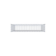 Gabione 100 cm x 90 cm x 20 cm (L x H x T), Maschenweite 5 cm x 5 cm, Spirale