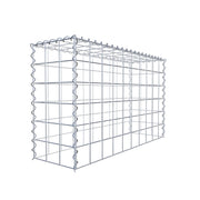 Anbaugabione Typ 3 100 cm x 60 cm x 30 cm (L x H x T), Maschenweite 10 cm x 10 cm, Spirale