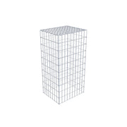 Anbaugabione Typ 3 100 cm x 40 cm x 50 cm (L x H x T), Maschenweite 5 cm x 10 cm, C-Ring