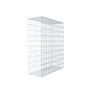 Anbaugabione Typ 2 100 cm x 80 cm x 30 cm, Maschenweite 5 cm x 10 cm, C-Ring