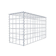 Anbaugabione Typ 3 100 cm x 60 cm x 40 cm (L x H x T), Maschenweite 10 cm x 10 cm, Spirale
