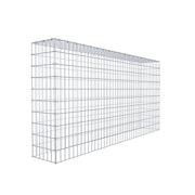 Anbaugabione Typ 3 200 cm x 100 cm x 30 cm (L x H x T), Maschenweite 5 cm x 10 cm, C-Ring