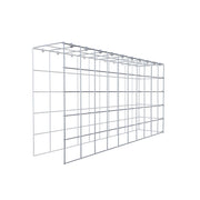 Anbaugabione Typ 4 100 cm x 50 cm x 20 cm (L x H x T), Maschenweite 10 cm x 10 cm, C-Ring