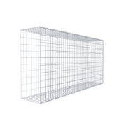 Anbaugabione Typ 2 200 cm x 100 cm x 40 cm (L x H x T), Maschenweite 5 cm x 10 cm, Spirale