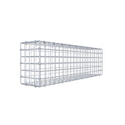 Gabione 100 cm x 30 cm x 20 cm (L x H x T), Maschenweite 5 cm x 5 cm, C-Ring