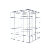 Anbaugabione Typ 3 50 cm x 40 cm x 40 cm (L x H x T), Maschenweite 10 cm x 10 cm, C-Ring
