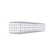 Gabione 100 cm x 20 cm x 30 cm (L x H x T), Maschenweite 5 cm x 5 cm, C-Ring