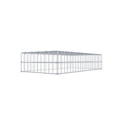 Anbaugabione Typ 3 100 cm x 20 cm x 50 cm (L x H x T), Maschenweite 5 cm x 10 cm, C-Ring