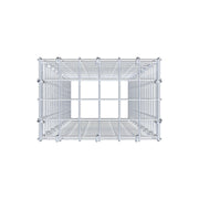 Anbaugabione Typ 3 100 cm x 30 cm x 20 cm (L x H x T), Maschenweite 5 cm x 5 cm, C-Ring