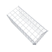 Anbaugabione Typ 4 100 cm x 50 cm x 40 cm (L x H x T), Maschenweite 10 cm x 10 cm, Spirale