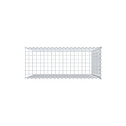 Anbaugabione Typ 4 100 cm x 100 cm x 40 cm (L x H x T), Maschenweite 5 cm x 5 cm, Spirale
