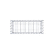 Gabione 100 cm x 70 cm x 40 cm (L x H x T), Maschenweite 5 cm x 10 cm, Spirale