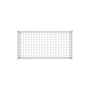 Anbaugabione Typ 3 100 cm x 30 cm x 50 cm (L x H x T), Maschenweite 5 cm x 10 cm, Spirale