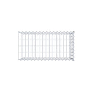 Anbaugabione Typ 2 80 cm x 40 cm x 40 cm (L x H x T), Maschenweite 5 cm x 10 cm, Spirale