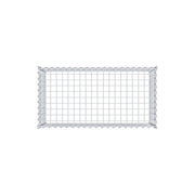 Anbaugabione Typ 3 100 cm x 40 cm x 50 cm (L x H x T), Maschenweite 5 cm x 5 cm, Spirale