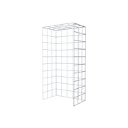 Anbaugabione Typ 4 100 cm x 30 cm x 50 cm (L x H x T), Maschenweite 10 cm x 10 cm, C-Ring