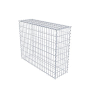Gabione 100 cm x 80 cm x 30 cm (L x H x T), Maschenweite 5 cm x 10 cm, Spirale