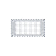 Gabione 100 cm x 100 cm x 50 cm (L x H x T), Maschenweite 5 cm x 5 cm, Spirale