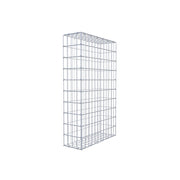 Gabione 100 cm x 60 cm x 20 cm (L x H x T), Maschenweite 5 cm x 10 cm, C-Ring