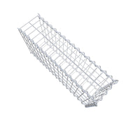 Anbaugabione Typ 2 80 cm x 40 cm x 20 cm (L x H x T), Maschenweite 5 cm x 10 cm, Spirale