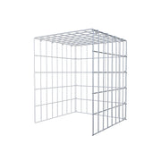 Anbaugabione Typ 4 50 cm x 40 cm x 40 cm (L x H x T), Maschenweite 5 cm x 10 cm, C-Ring