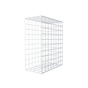 Anbaugabione Typ 2 100 cm x 80 cm x 40 cm (L x H x T), Maschenweite 10 cm x 10 cm, C-Ring