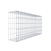 Anbaugabione Typ 2 100 cm x 50 cm x 20 cm, Maschenweite 5 cm x 10 cm, C-Ring