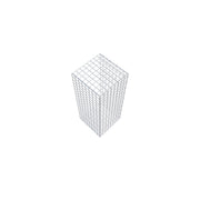 Anbaugabione Typ 2 100 cm x 40 cm x 40 cm (L x H x T), Maschenweite 5 cm x 5 cm, C-Ring