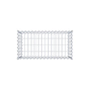 Gabione 80 cm x 40 cm x 40 cm (L x H x T), Maschenweite 5 cm x 10 cm, Spirale