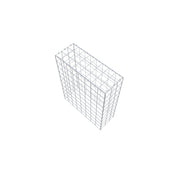 Anbaugabione Typ 3 100 cm x 80 cm x 30 cm (L x H x T), Maschenweite 10 cm x 10 cm, C-Ring